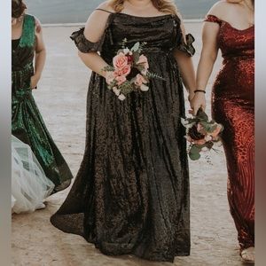 Sequins gown